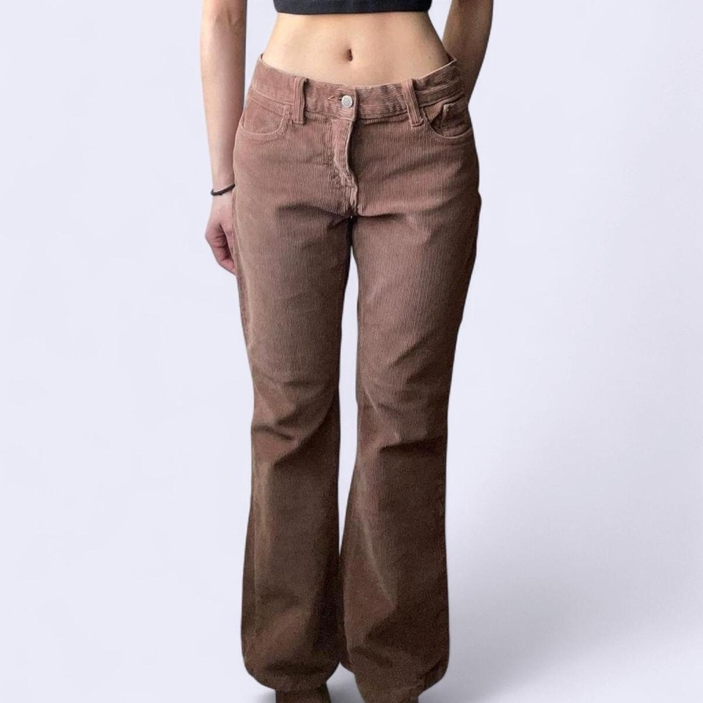Brown Corduroy Pants brandy melville